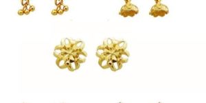 Set of 5 Forming Look Stud Earrings Combo