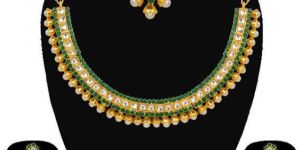 Stone Necklace Set with Maang Tikka