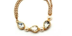 Stone Pearl Bracelet