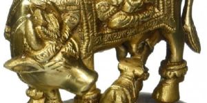 Mata Kamdhenu Laxmi Cow Calf Idol Statue