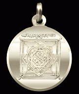 Sri Maha Mrityunjaya Yantra Silver Pendant