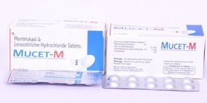 Levoceterizine 5mg + Montelukast 10mg Tablets