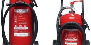 TROLLEY TYPE FIRE EXTINGUISHER