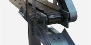 Slat Conveyor with Rotating Chute