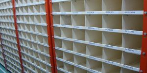 Slotted Angle Pigeon Hole Racking