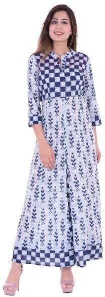 Sanganeri Art Printed Kurtis