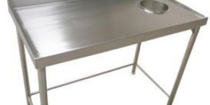 WOTK TABLE WITH CHUTE