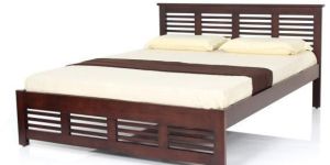 Konark Solid Wood Queen Bed