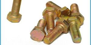 GOLD PLATED BOLT NUTS