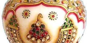 DECORATIVE MARBLE POT