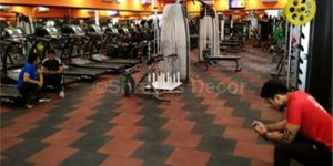 Gym Flooring Rubber Tiles
