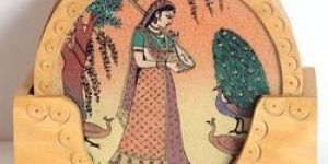 Handcrafted Wooden Coaster Set