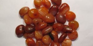Red Carlian Tumbled Pebbles