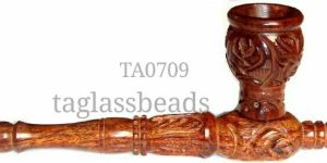 Single Bowl Container Design Wooden Pipe