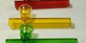 Small Glass Steem Rollers Pipe