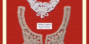 Collar Lace Neck Motif