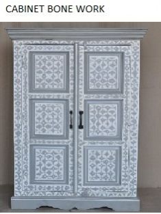 Bone Inlay Cabinet
