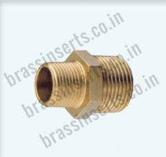 UNEQUAL NIPPLE BRASS