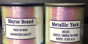 Rainbow Metallic Yarns