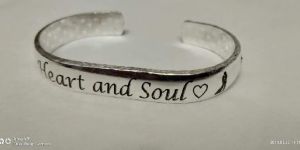 Aman Admirable Ethnic Silver Sterling Kada