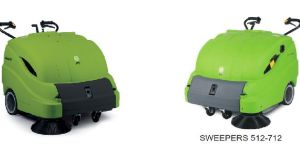 WALK BEHIND MOTORISED SWEEPERS MACHINE