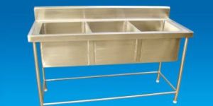 Three Sink Wash up Unit