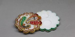 Marble Haldi- Kumkum