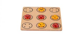 Tic Tac Toe Coin Board