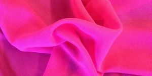 Poly. Georgette Dyed Fabric