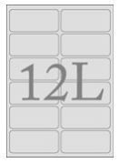 Laser Inkjet Labels Sheets