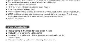 Water Repellent Coatings - WATER GARD