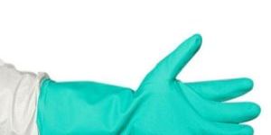 Nitrile Industrial Flock Lined Hand Gloves