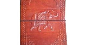Embossed Leather Diary
