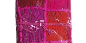 Pink Patchwork Handmade Notebook