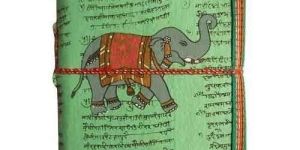 Rajasthani Printed Cover Leather Diary
