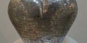 Heart Flower Metal Vases