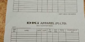 Memo Printing Services