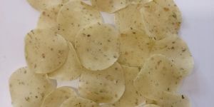 Rice and Green Chilli Papad