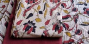 Kalamkari Unstitched Suit