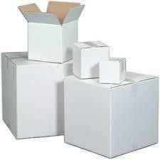 Duplex White Corrugated Boxes