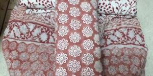 Jaipuri Hand Block Printed Suit Fabric
