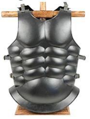 Medieval Knight Steel Body Armor Roman Muscle Chest Plates