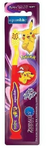 Aquawhite POKEMON Jiggle Wiggle Toothbrush