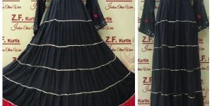 Rayon Fabric Long Dress