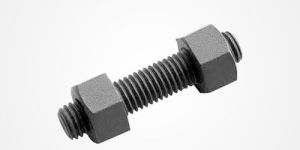 Stud with 2 Heavy Nuts