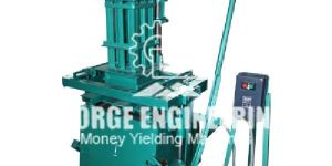 HAND OPERATED DOUBLE CONCRETE BLOCK MAKING MACHINE