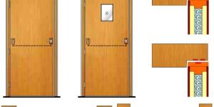 Wooden Fire Rated Door