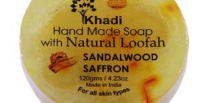 Sandalwood Saffron Loofha Soap