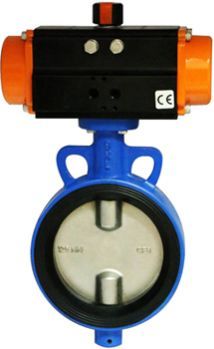 PNEUMATIC CAST IRON BUTTERFLY VALVES