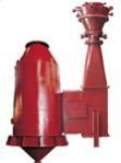 High-velocity spray venturi scrubbers